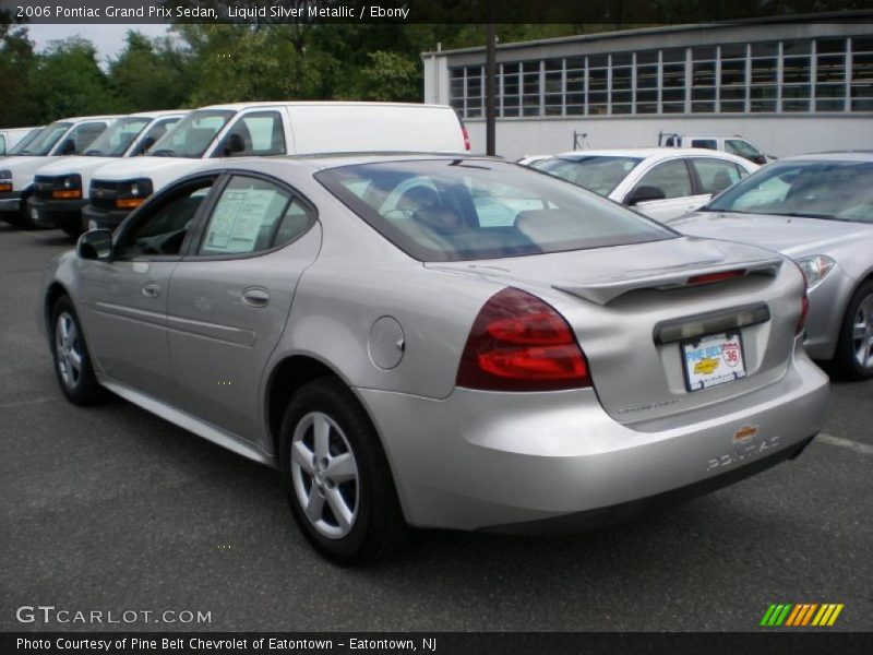 Liquid Silver Metallic / Ebony 2006 Pontiac Grand Prix Sedan