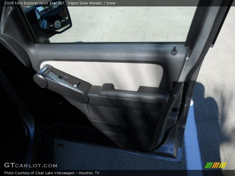 Vapor Silver Metallic / Stone 2008 Ford Explorer Sport Trac XLT