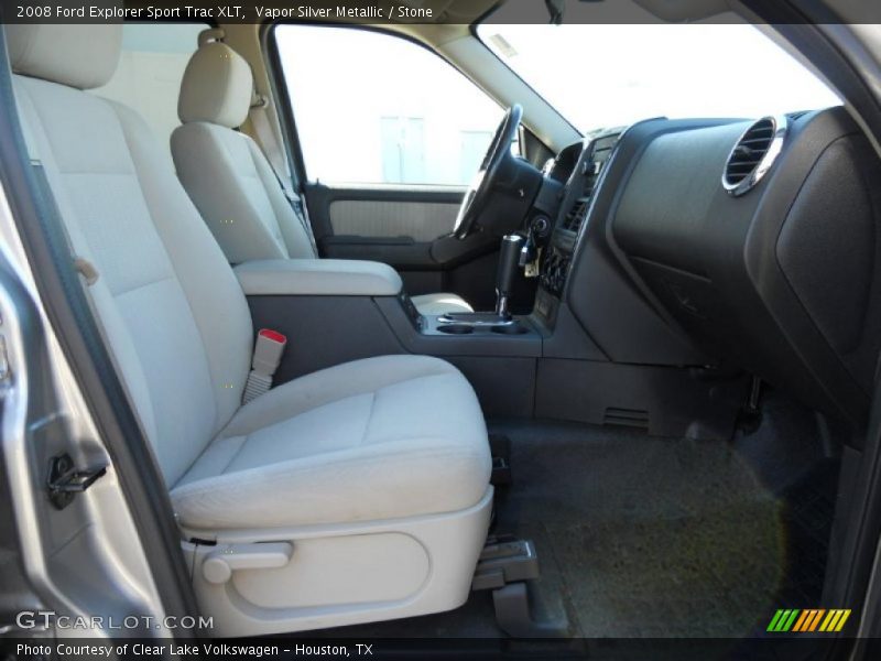 Vapor Silver Metallic / Stone 2008 Ford Explorer Sport Trac XLT