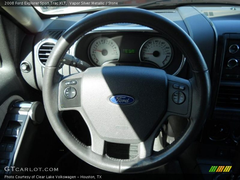Vapor Silver Metallic / Stone 2008 Ford Explorer Sport Trac XLT