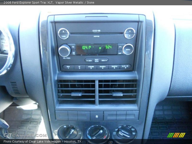 Vapor Silver Metallic / Stone 2008 Ford Explorer Sport Trac XLT