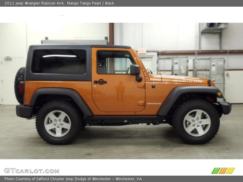  2011 Wrangler Rubicon 4x4 Mango Tango Pearl