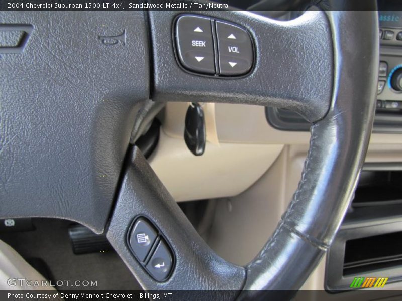 Sandalwood Metallic / Tan/Neutral 2004 Chevrolet Suburban 1500 LT 4x4