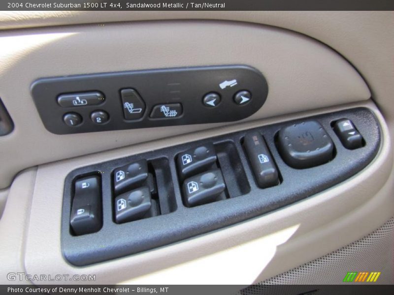 Sandalwood Metallic / Tan/Neutral 2004 Chevrolet Suburban 1500 LT 4x4