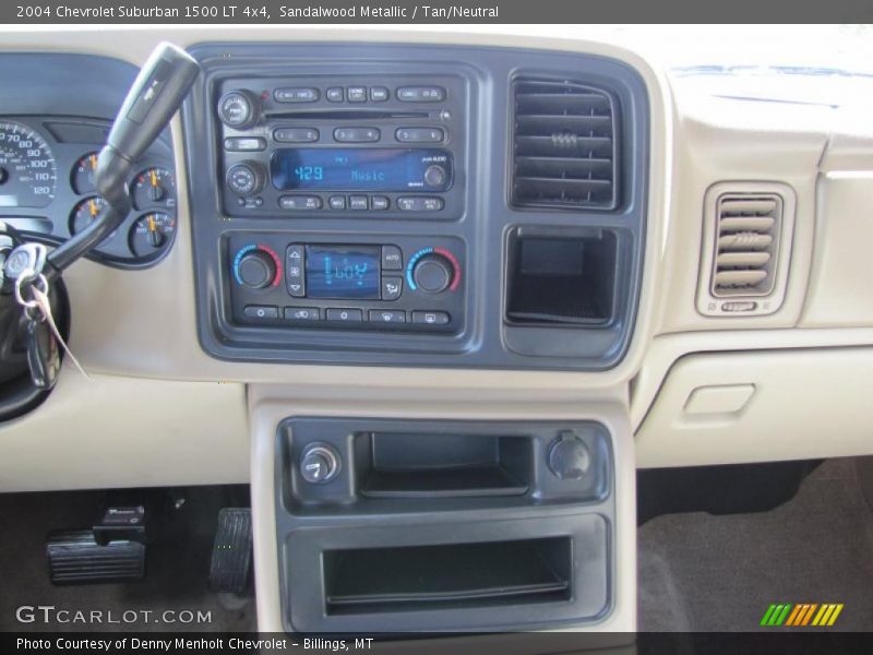 Sandalwood Metallic / Tan/Neutral 2004 Chevrolet Suburban 1500 LT 4x4