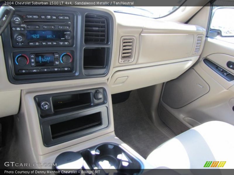 Sandalwood Metallic / Tan/Neutral 2004 Chevrolet Suburban 1500 LT 4x4