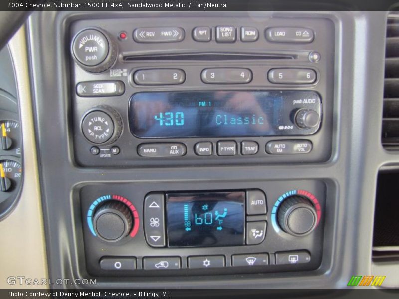 Sandalwood Metallic / Tan/Neutral 2004 Chevrolet Suburban 1500 LT 4x4