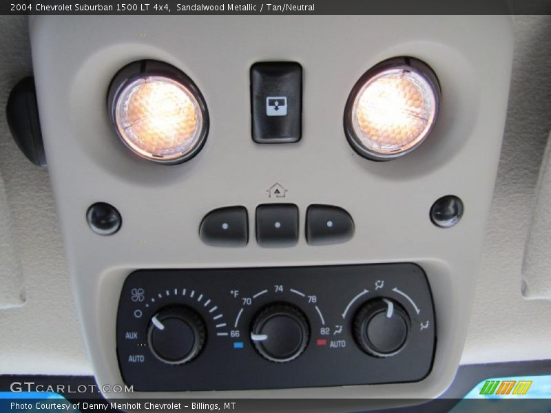 Sandalwood Metallic / Tan/Neutral 2004 Chevrolet Suburban 1500 LT 4x4