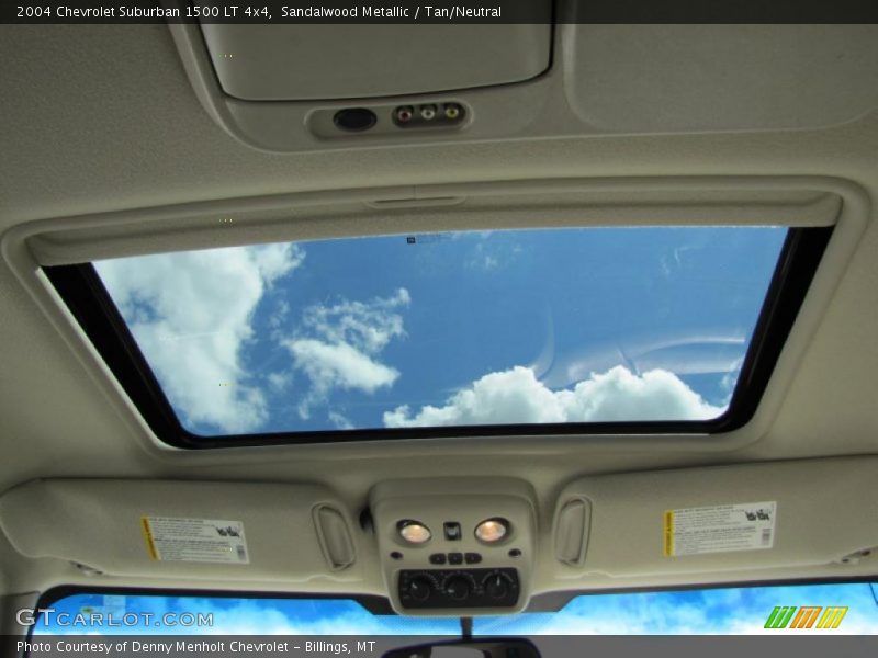 Sandalwood Metallic / Tan/Neutral 2004 Chevrolet Suburban 1500 LT 4x4