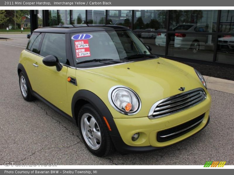 2011 Cooper Hardtop Interchange Yellow