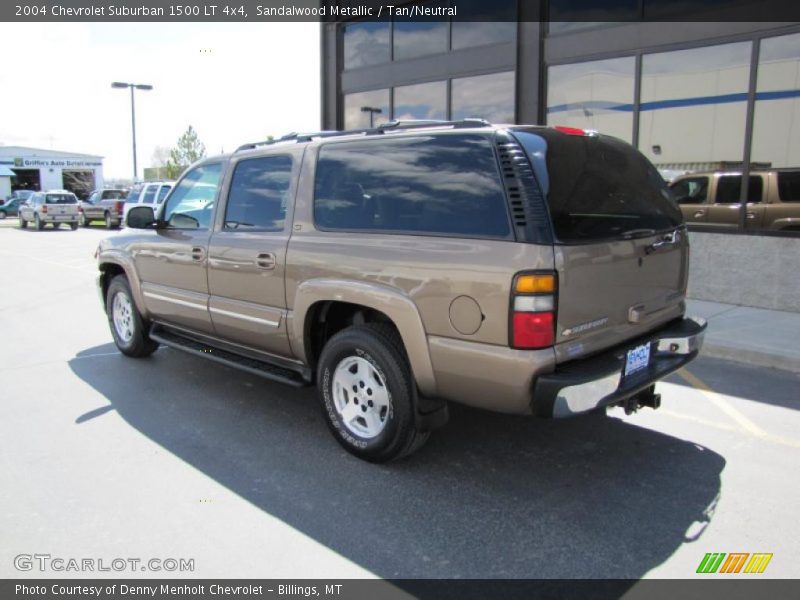 Sandalwood Metallic / Tan/Neutral 2004 Chevrolet Suburban 1500 LT 4x4
