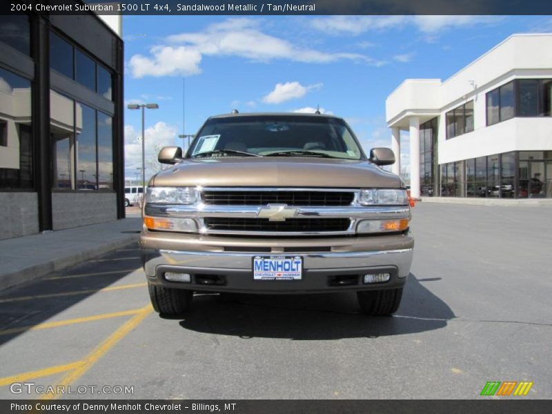 Sandalwood Metallic / Tan/Neutral 2004 Chevrolet Suburban 1500 LT 4x4