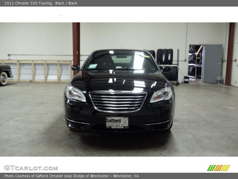 Black / Black 2011 Chrysler 200 Touring