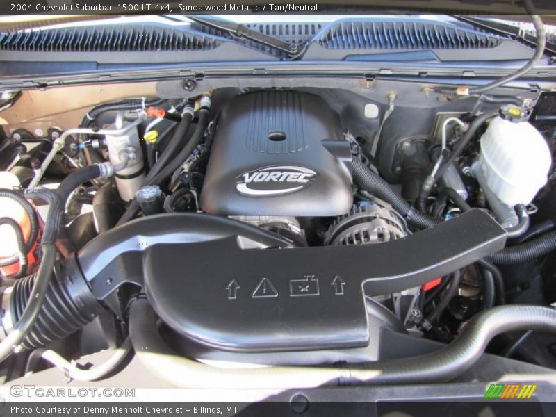 Sandalwood Metallic / Tan/Neutral 2004 Chevrolet Suburban 1500 LT 4x4