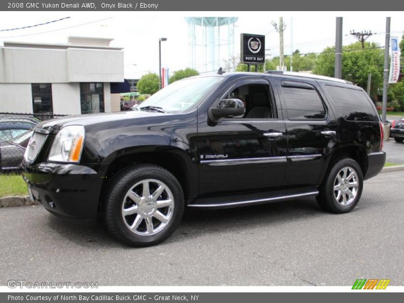 Onyx Black / Ebony 2008 GMC Yukon Denali AWD