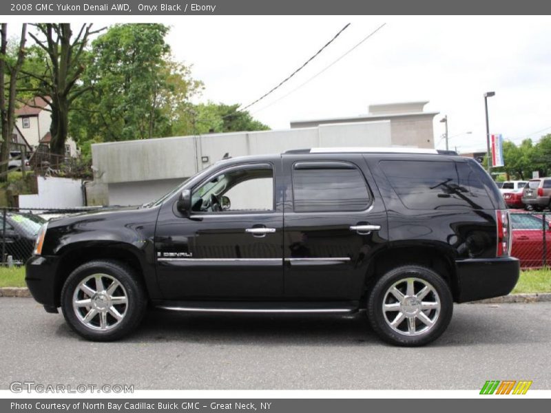 Onyx Black / Ebony 2008 GMC Yukon Denali AWD