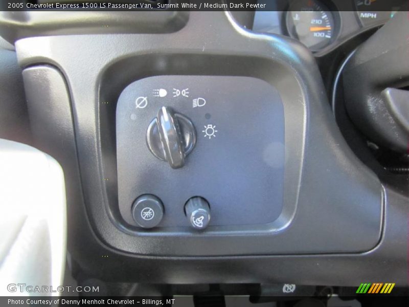 Summit White / Medium Dark Pewter 2005 Chevrolet Express 1500 LS Passenger Van
