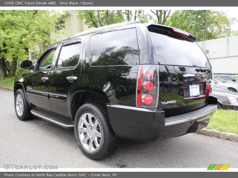 Onyx Black / Ebony 2008 GMC Yukon Denali AWD