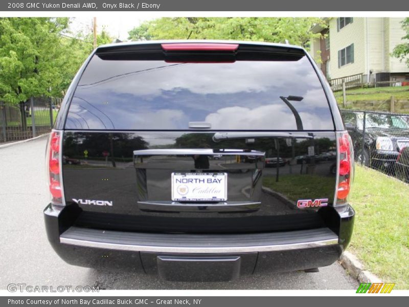 Onyx Black / Ebony 2008 GMC Yukon Denali AWD