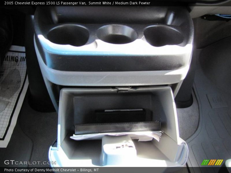 Summit White / Medium Dark Pewter 2005 Chevrolet Express 1500 LS Passenger Van
