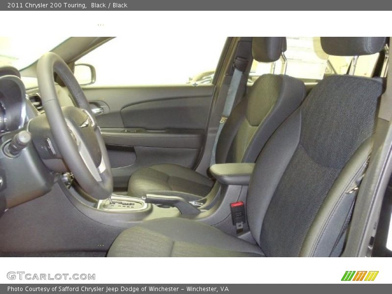 Black / Black 2011 Chrysler 200 Touring