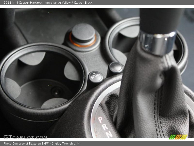 Interchange Yellow / Carbon Black 2011 Mini Cooper Hardtop