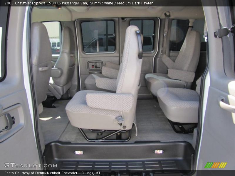 Summit White / Medium Dark Pewter 2005 Chevrolet Express 1500 LS Passenger Van