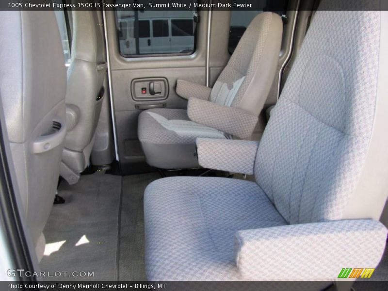Summit White / Medium Dark Pewter 2005 Chevrolet Express 1500 LS Passenger Van