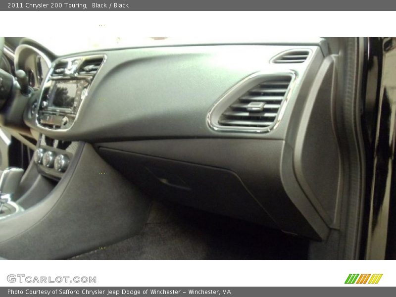 Black / Black 2011 Chrysler 200 Touring
