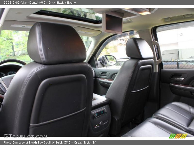 Onyx Black / Ebony 2008 GMC Yukon Denali AWD