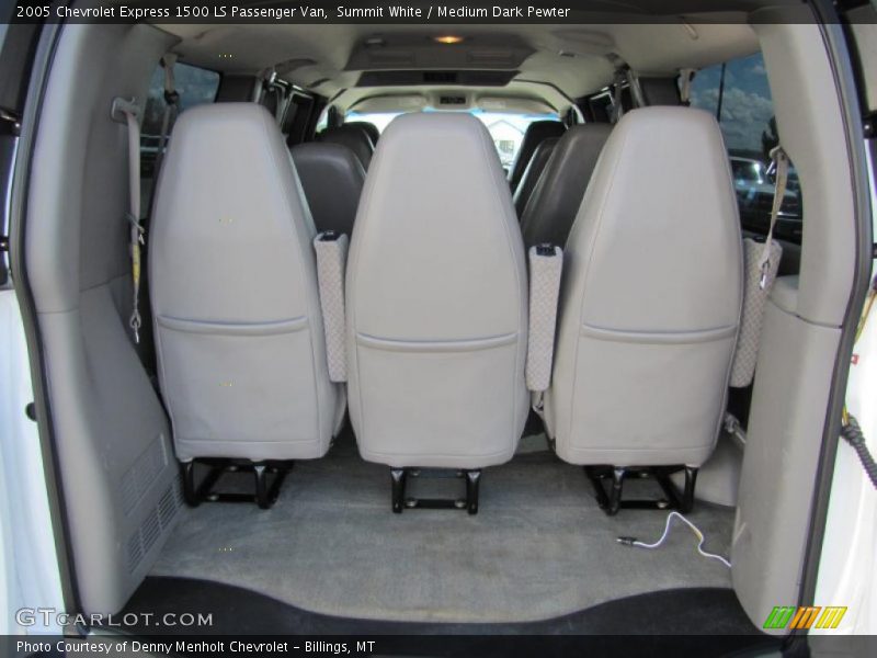Summit White / Medium Dark Pewter 2005 Chevrolet Express 1500 LS Passenger Van