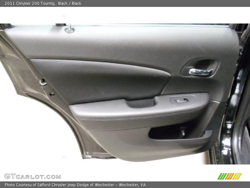 Black / Black 2011 Chrysler 200 Touring