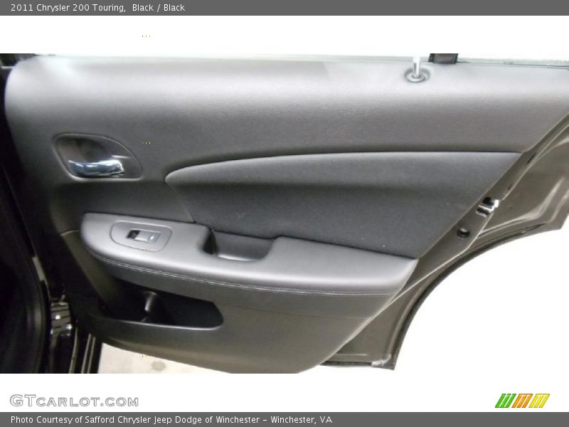 Black / Black 2011 Chrysler 200 Touring