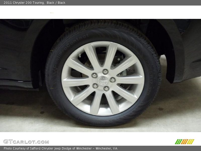 Black / Black 2011 Chrysler 200 Touring