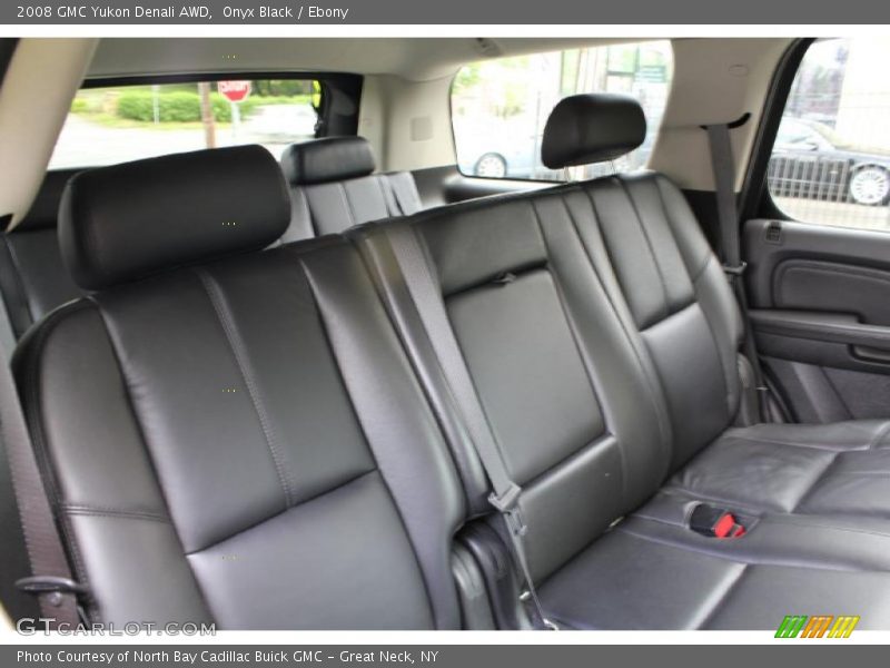 Onyx Black / Ebony 2008 GMC Yukon Denali AWD