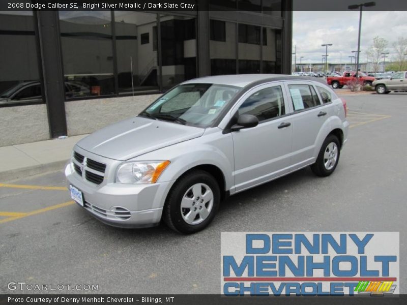 Bright Silver Metallic / Dark Slate Gray 2008 Dodge Caliber SE
