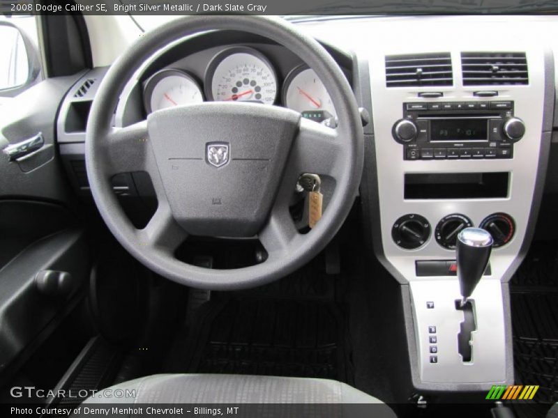 Bright Silver Metallic / Dark Slate Gray 2008 Dodge Caliber SE