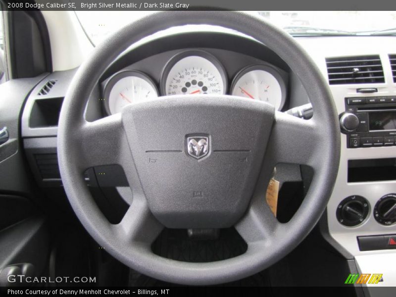 Bright Silver Metallic / Dark Slate Gray 2008 Dodge Caliber SE