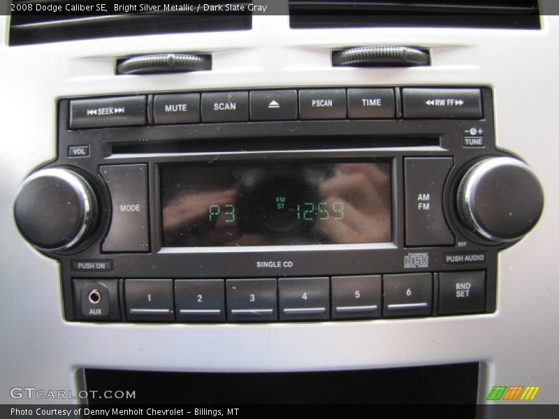 Bright Silver Metallic / Dark Slate Gray 2008 Dodge Caliber SE