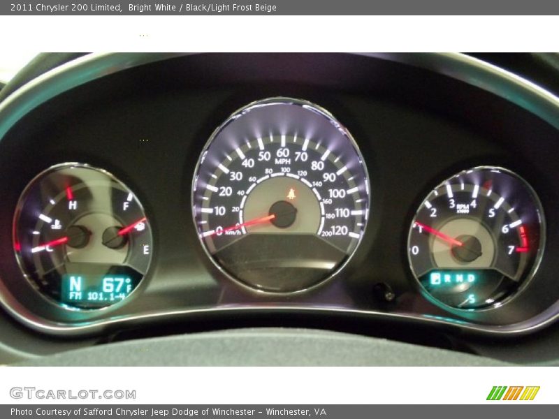  2011 200 Limited Limited Gauges