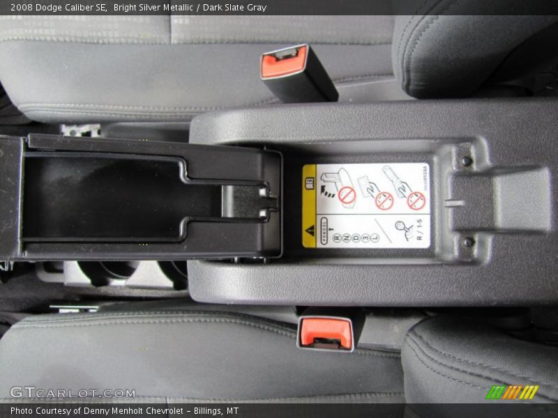 Bright Silver Metallic / Dark Slate Gray 2008 Dodge Caliber SE