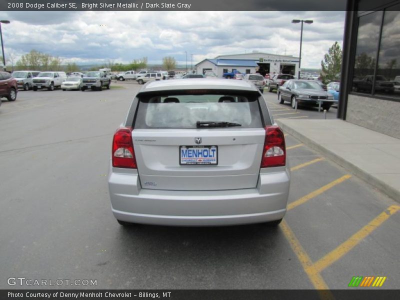 Bright Silver Metallic / Dark Slate Gray 2008 Dodge Caliber SE