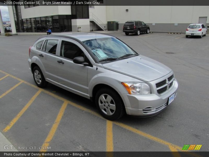 Bright Silver Metallic / Dark Slate Gray 2008 Dodge Caliber SE
