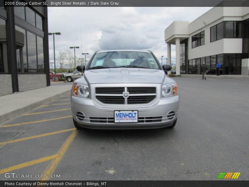 Bright Silver Metallic / Dark Slate Gray 2008 Dodge Caliber SE