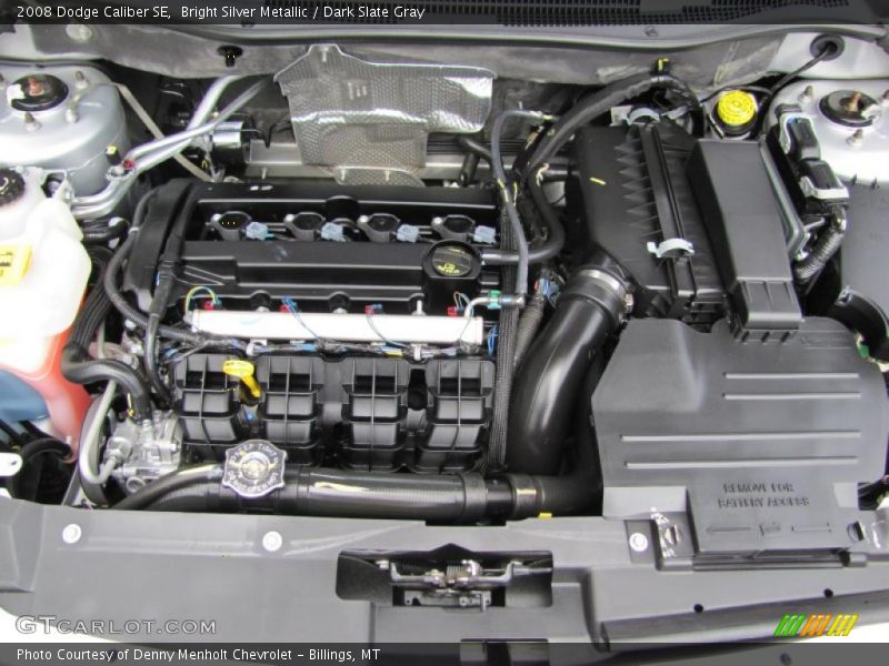 Bright Silver Metallic / Dark Slate Gray 2008 Dodge Caliber SE