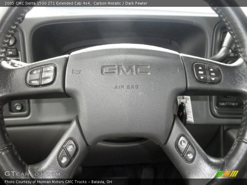Carbon Metallic / Dark Pewter 2005 GMC Sierra 1500 Z71 Extended Cab 4x4
