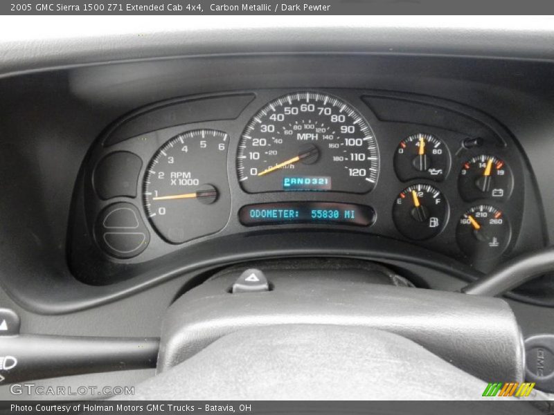  2005 Sierra 1500 Z71 Extended Cab 4x4 Z71 Extended Cab 4x4 Gauges