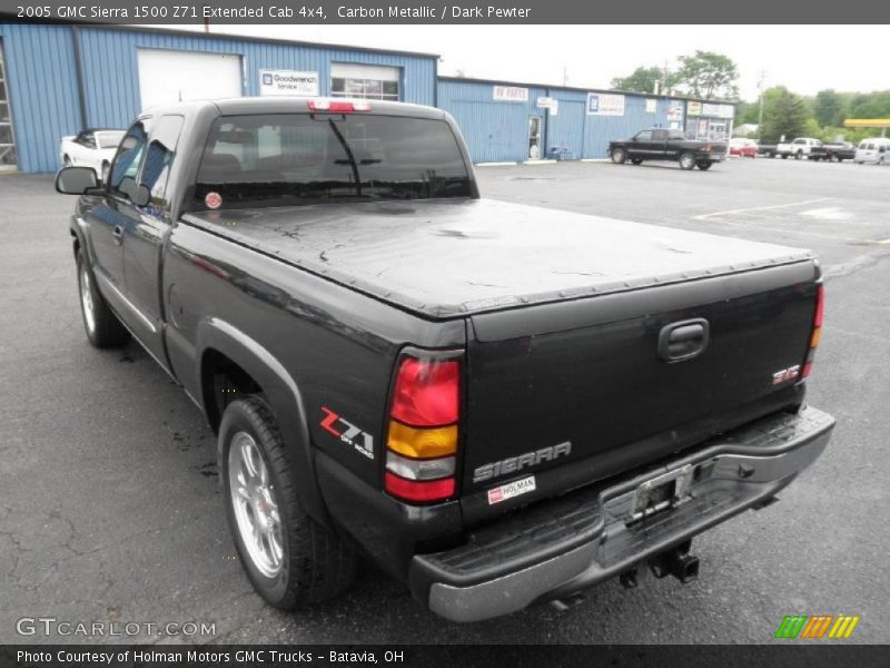 Carbon Metallic / Dark Pewter 2005 GMC Sierra 1500 Z71 Extended Cab 4x4