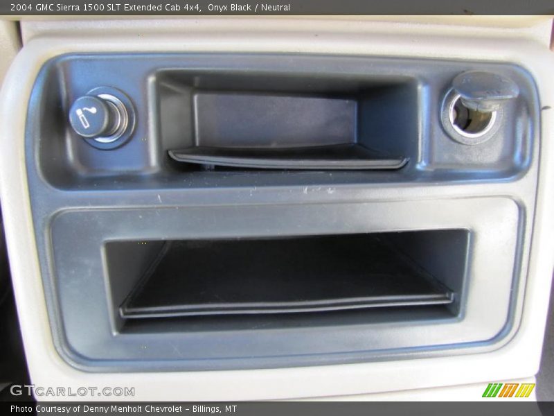 Onyx Black / Neutral 2004 GMC Sierra 1500 SLT Extended Cab 4x4