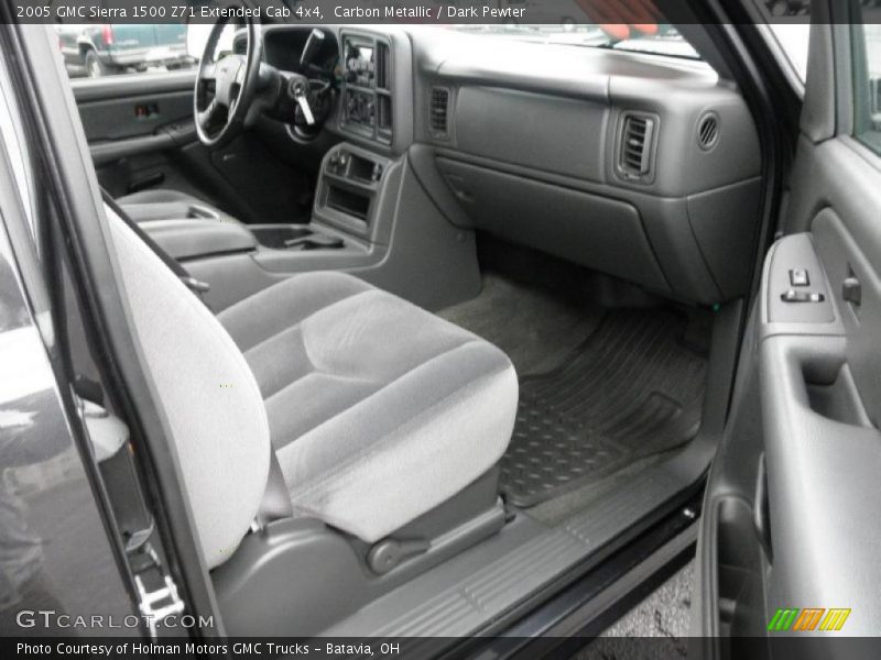 Carbon Metallic / Dark Pewter 2005 GMC Sierra 1500 Z71 Extended Cab 4x4